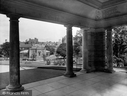 Royal Pump Room From Colonnade, Valley Gardens 1934, Harrogate