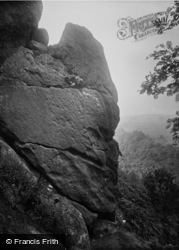 Scull Rock, Birk Crag 1921, Harrogate