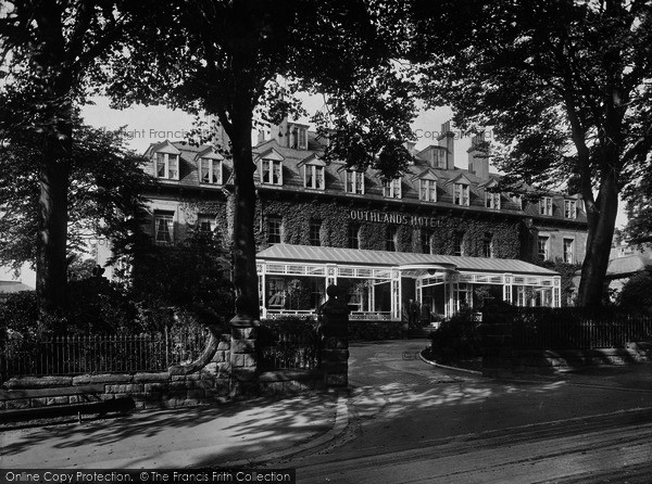Photo of Harrogate, Southlands Hotel 1928