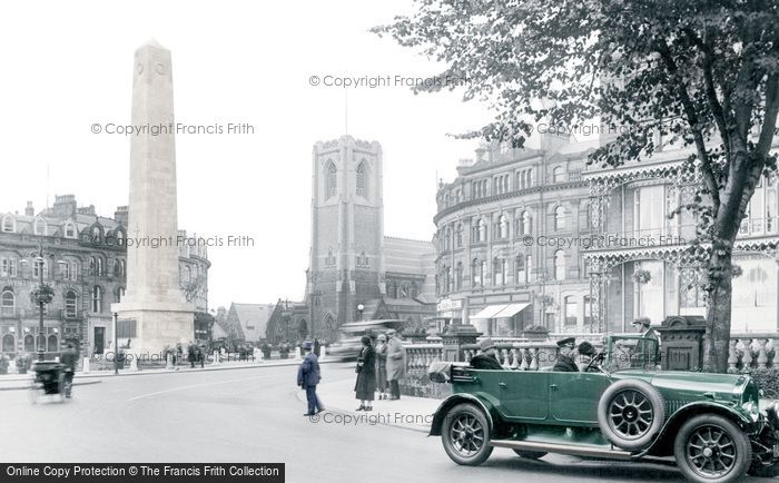Photo of Harrogate, St Peter's Church And War Memorial 1927