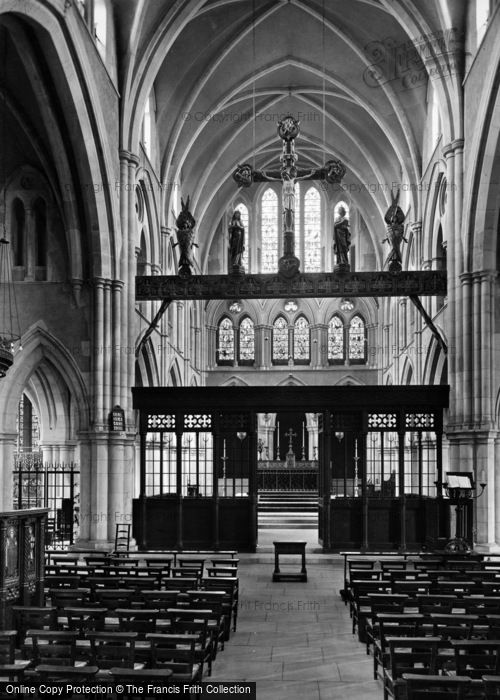 Photo of Harrogate, St Wilfrid's Church Interior 1928