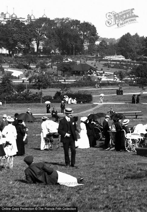 Photo of Harrogate, The Public In Valley Gardens 1907