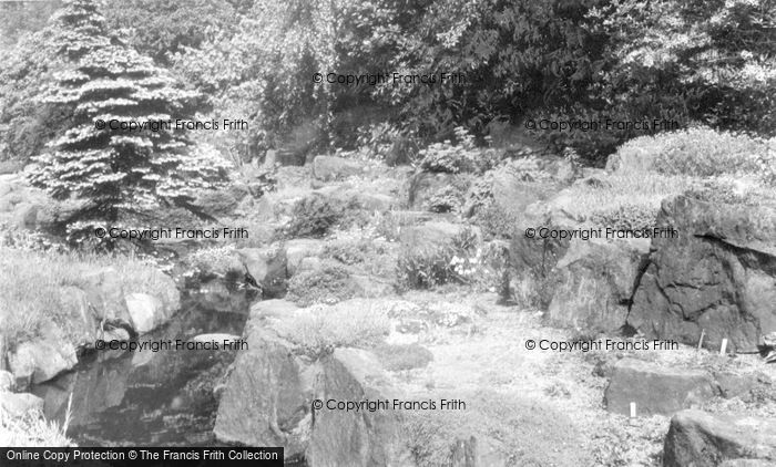 Photo of Harrogate, The Rock Garden, Valley Gardens c.1960