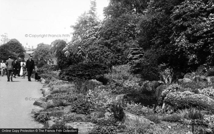 Photo of Harrogate, The Rock Garden, Valley Gardens c.1960