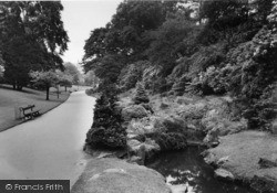 The Rock Gardens, Valley Gardens c.1955, Harrogate