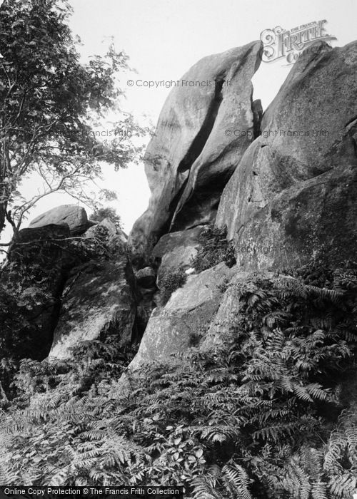 Photo of Harrogate, The Shell Rock, Birk Crag 1921
