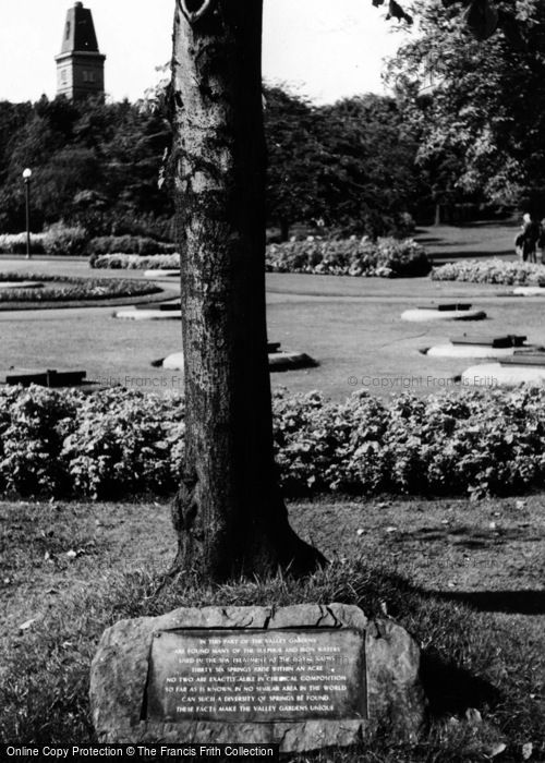 Photo of Harrogate, The Waters, Valley Gardens c.1965
