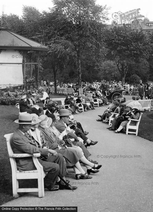 Photo of Harrogate, Valley Gardens 1925