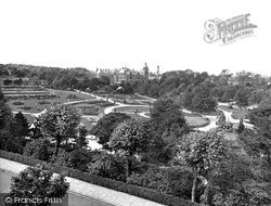 Valley Gardens And Royal Bath Hospital  1928, Harrogate