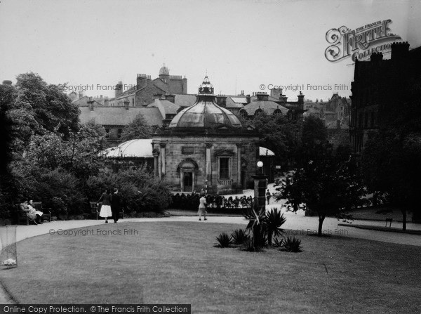 Photo of Harrogate, Valley Gardens And Royal Pump Room c.1955