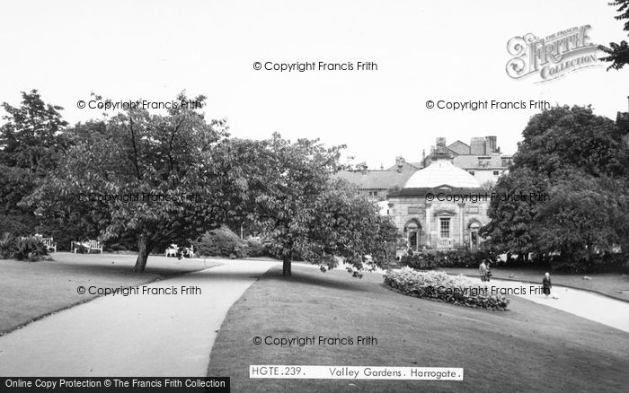 Photo of Harrogate, Valley Gardens c.1965