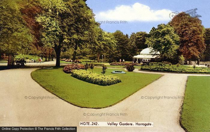 Photo of Harrogate, Valley Gardens c.1965
