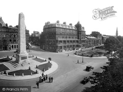 War Memorial And Prospect Place 1924, Harrogate