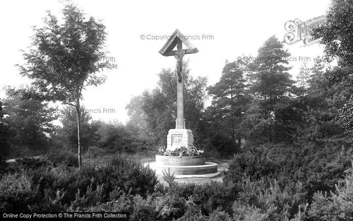 Photo of Harrogate, War Memorial On Harlow Moor 1921
