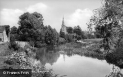 Church And River c.1960, Harrold