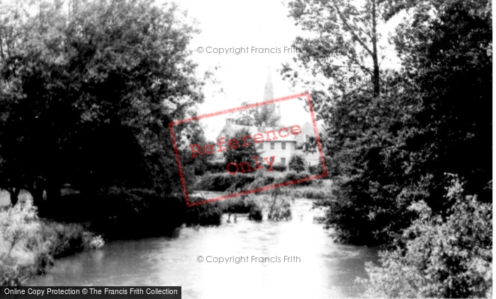 Photo of Harrold, River And Church 1965