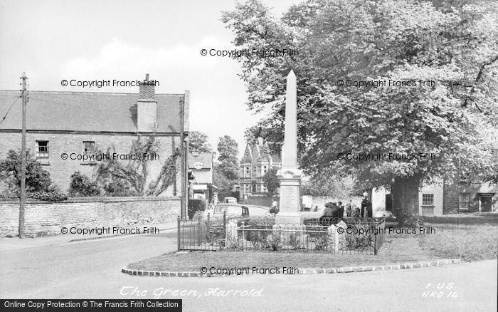 Photo of Harrold, The Green c.1960