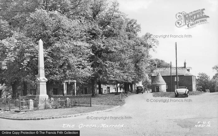 Photo of Harrold, The Green c.1960