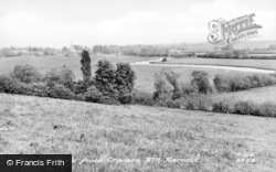 View From Cracken Hill c.1960, Harrold