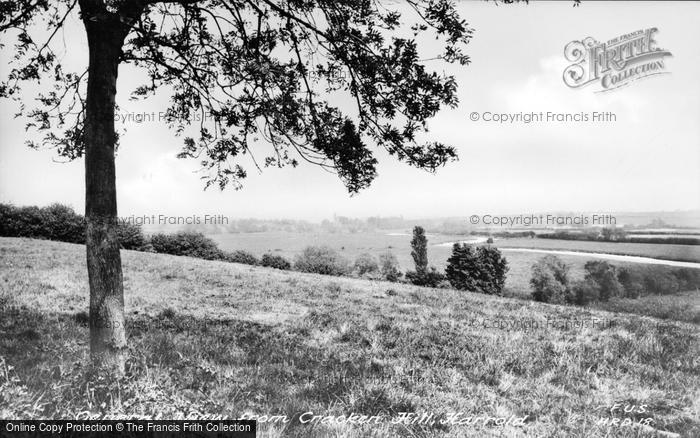 Photo of Harrold, View From Cracken Hill c.1960