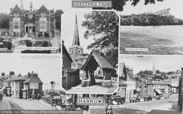 Photo of Harrow, Composite c.1960