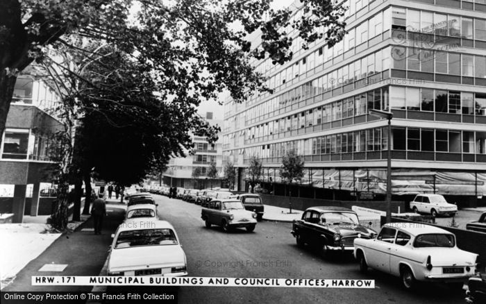 Photo of Harrow, Municipal Buildings And Council Offices c.1965