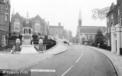 Harrow School And Chapel c.1965, Harrow On The Hill