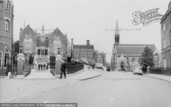 Photo of Harrow On The Hill, Harrow School c.1960
