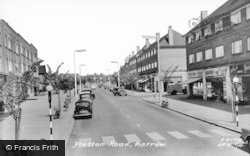Preston Road c.1960, Harrow On The Hill