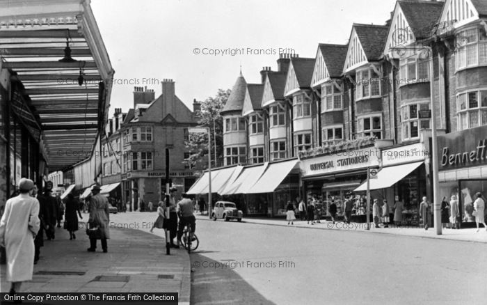 Photo of Harrow On The Hill, Station Road c.1955