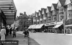 Station Road c.1955, Harrow On The Hill