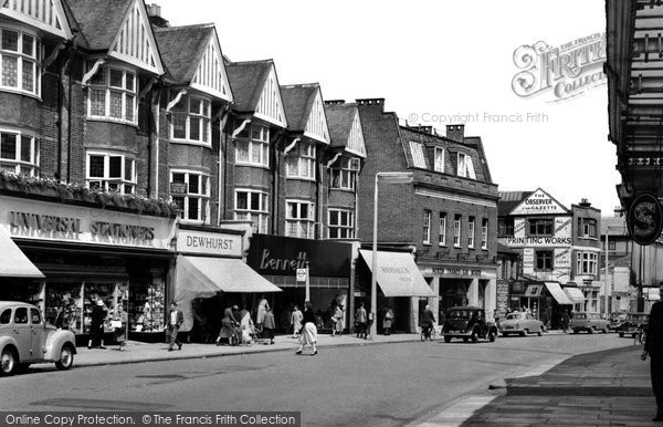 Photo of Harrow On The Hill, Station Road c.1960