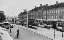 Station Road c.1960, Harrow On The Hill