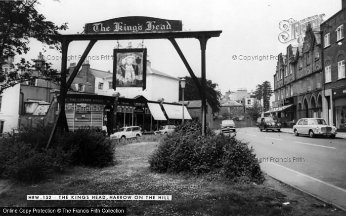 Photo of Harrow On The Hill, The Kings Head c.1965
