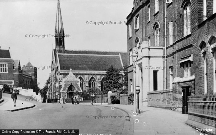 Photo of Harrow On The Hill, The School Chapel c.1950