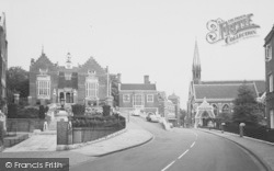 School And Chapel c.1965, Harrow