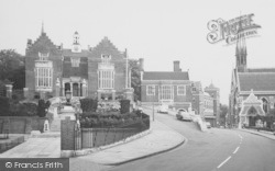 School And Chapel c.1965, Harrow