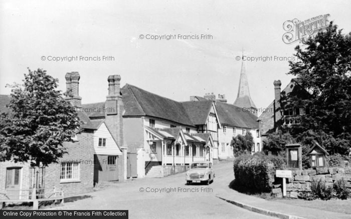 Photo of Hartfield, Anchor Hotel And Church Street c.1960