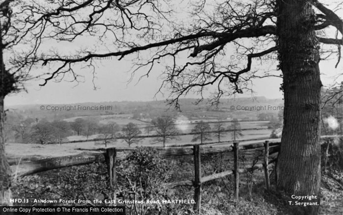 Photo of Hartfield, Ashdown Forest From The East Grinstead Road c.1955