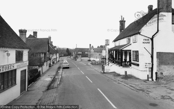 Photo of Hartfield, High Street And The Dorset Arms c.1965