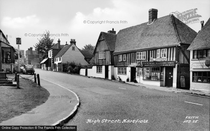 Photo of Hartfield, High Street c.1955