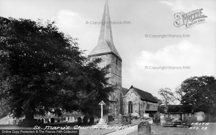Photo of Hartfield, St Mary's Church c.1955