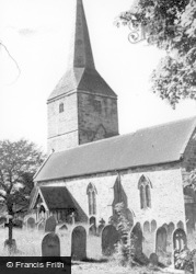 St Mary's Church c.1960, Hartfield