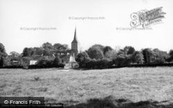 St Mary's Church From The Green c.1960, Hartfield