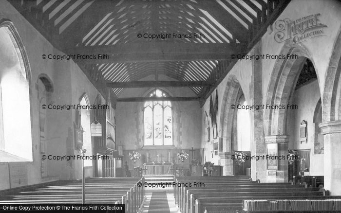 Photo of Hartfield, St Mary's Church Interior c.1955