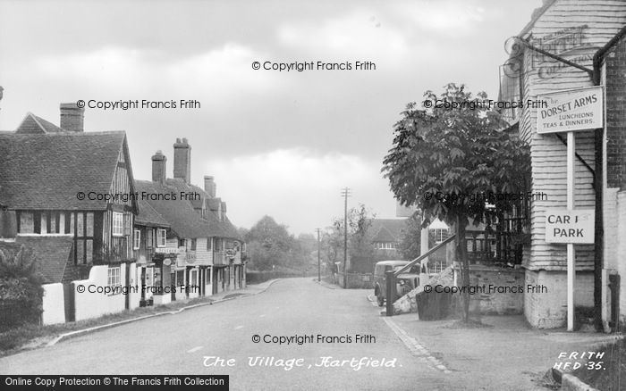 Photo of Hartfield, The Village c.1955