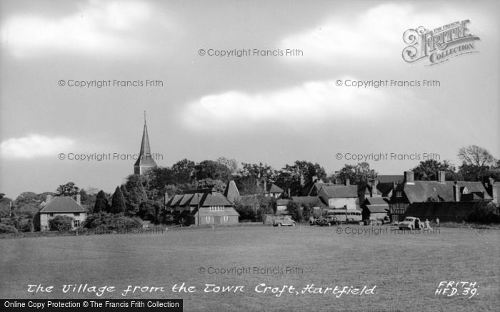 Photo of Hartfield, The Village From The Town Croft c.1955