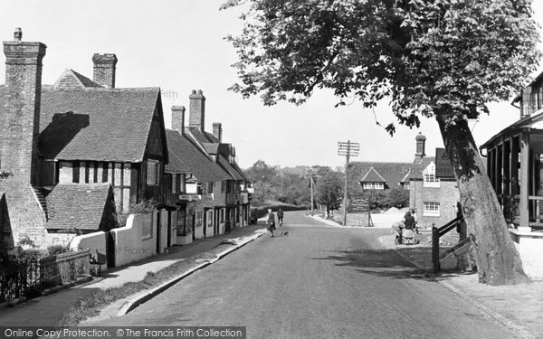 Photo of Hartfield, Village From The Dorset Arms c.1950