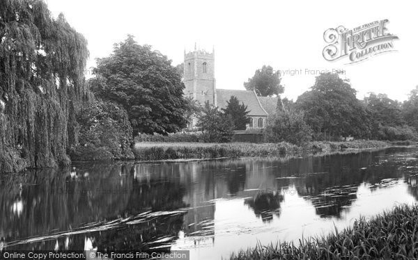 Photo of Hartford, River Ouse And All Saints Church 1907