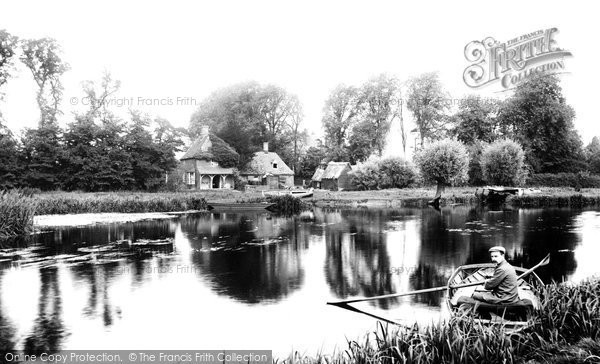 Photo of Hartford, River Ouse And Anchor Inn 1907
